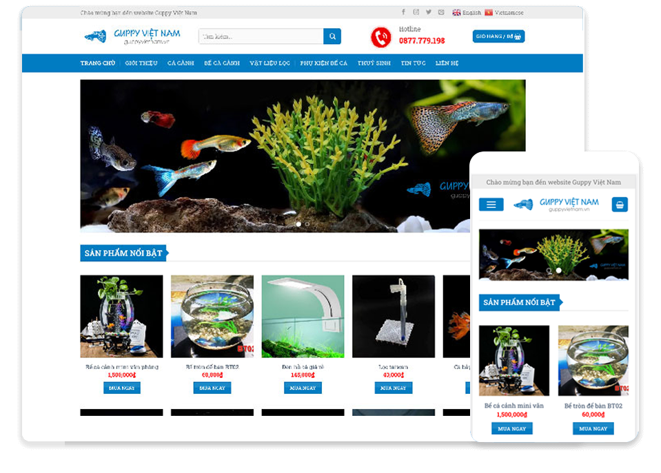 Thiết kế website bán hàng trọn gói chuyên nghiệp Thiết kế website bán hàng giá rẻ