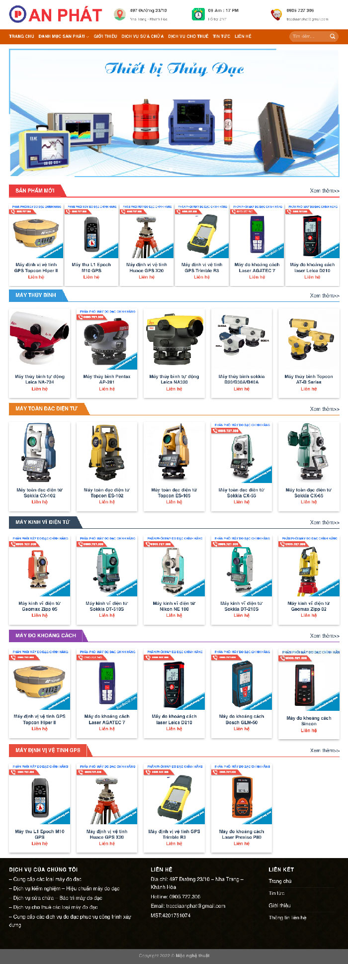 Ảnh chụp trang chủ giao diện H1177