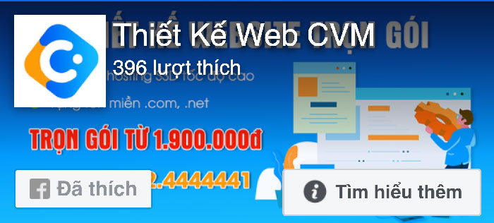 Thiết kế web cvm