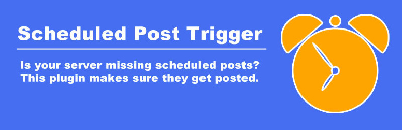 Plugin Scheduled Post Trigger