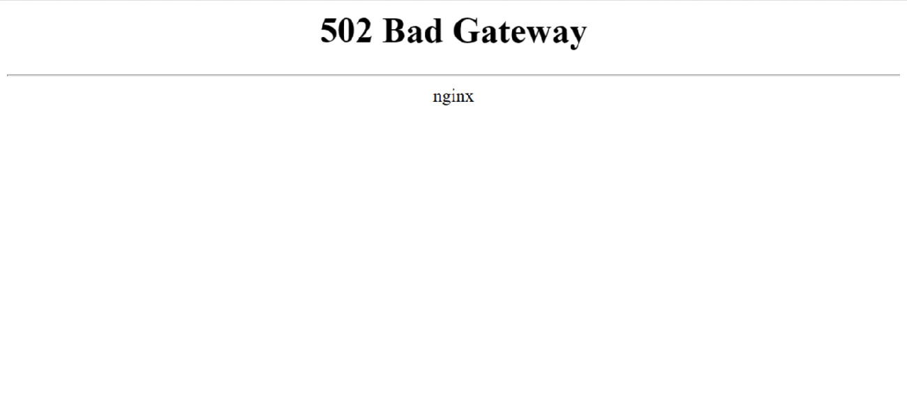 lỗi 502 Bad Gateway trong WordPress